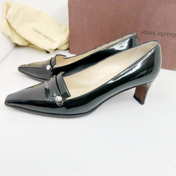 Louis Vuitton Kitten heel pump. Size 8 - Picture 3 of 10